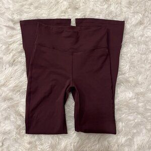 Nike Flare Maroon Burgundy Leggings Small